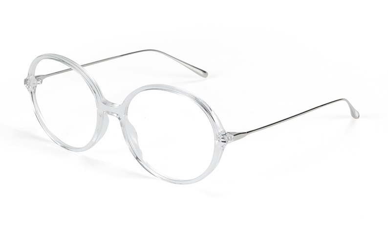Computer Glasses Spectacles Women Glasses Frame Women Eyeglasses Round Full Rim Eyewear Fake Glasses Clear Glasses