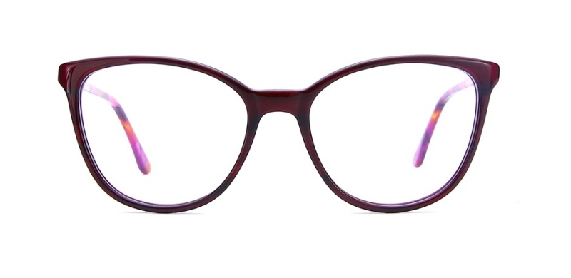 Retro Acetate Cat Eye Glasses Frame for Women Optical Myopia Progressive Hyperopia Eyewear Computer Eyeglasses  2020