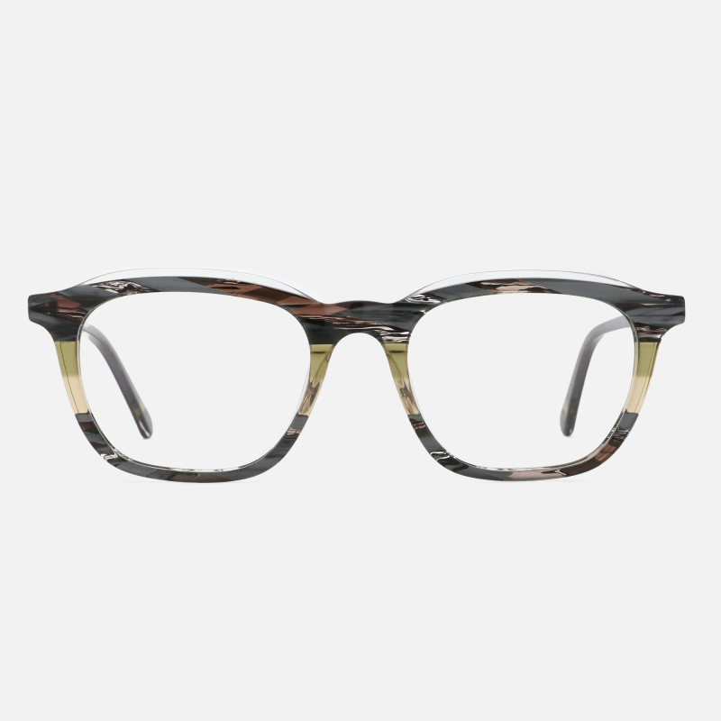 Classic Eyeglass Customized Available Acetate Square Frames Optical Frame Men Glasses Acetate Glasses
