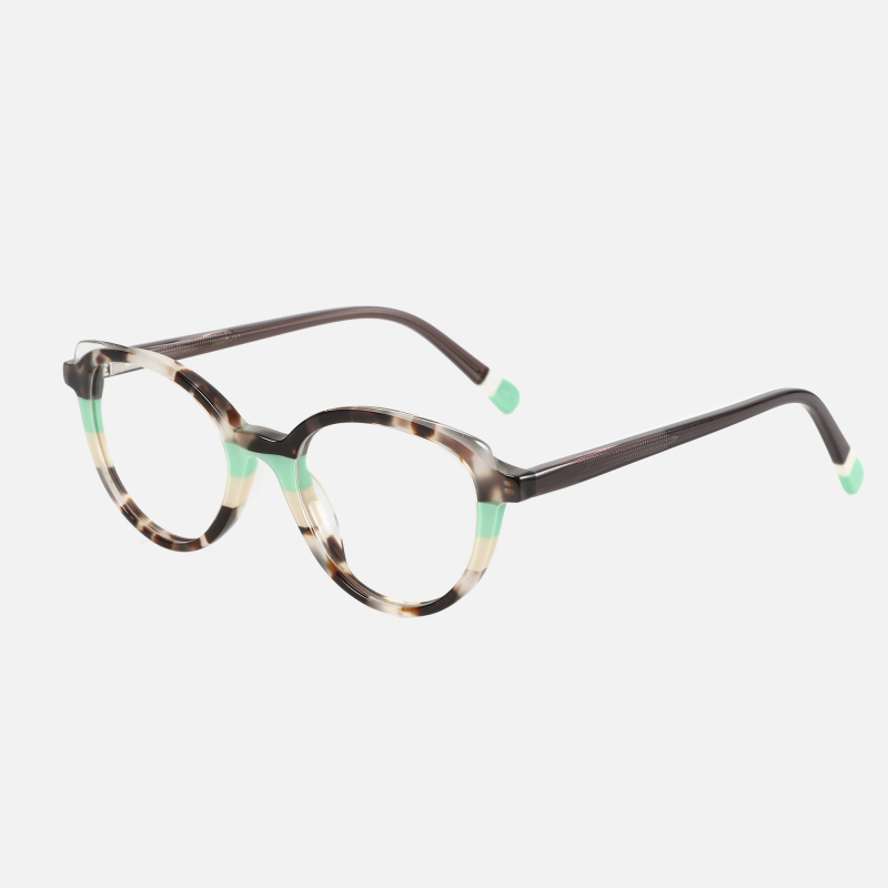 Manufacturers Wholesale Lightweight Classic Round Reading Glasses 2023 Vintage Acetate Optical Frames