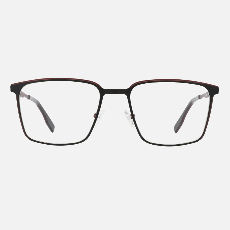 New Design Spectacle Gafas De Metal 2023 Support OEM Eyewear Metal Men Square Optical Eyeglasses Frames