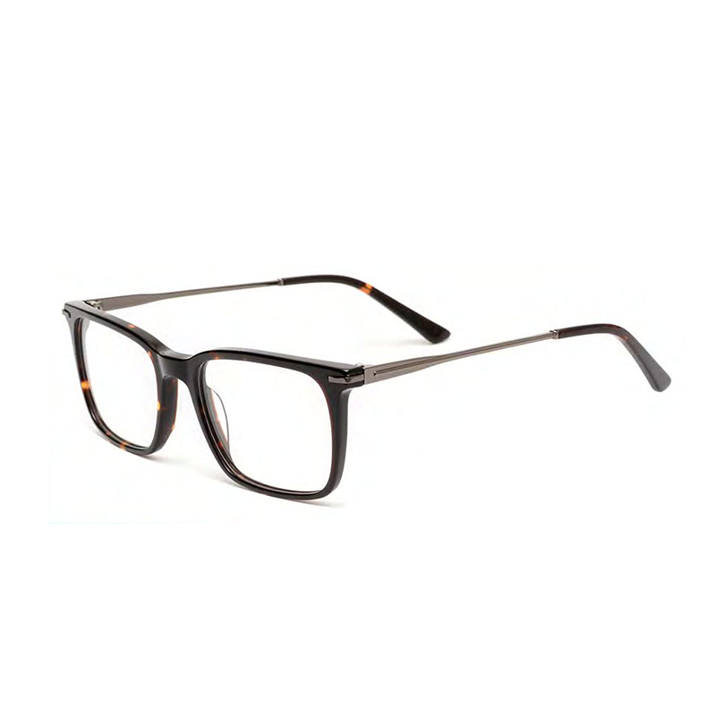 Classic Optical Spectacles Square Acetate Eyeglasses Frames Custom Logo Fashion Glasses For Men