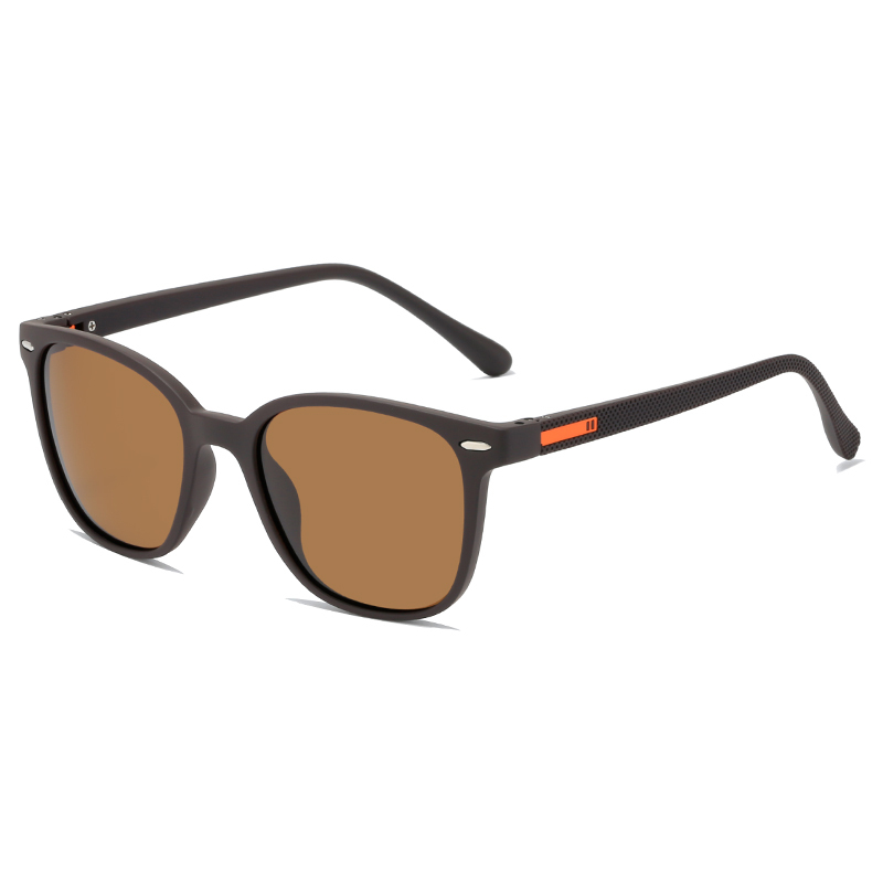 Unisex UV400 Sport Sunglasses Custom Logo Printed Women Men Tr90 Polarized Sunglasses