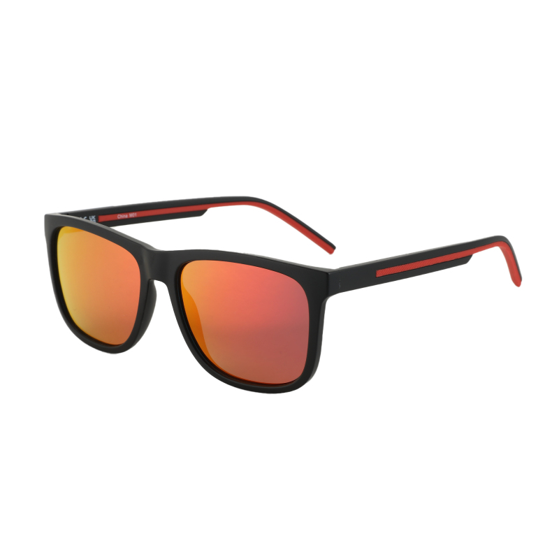 2024 Custom Logo TR90 Polarized Lens Sport Men Square Shades Sunglasses Polarized Sunglasses