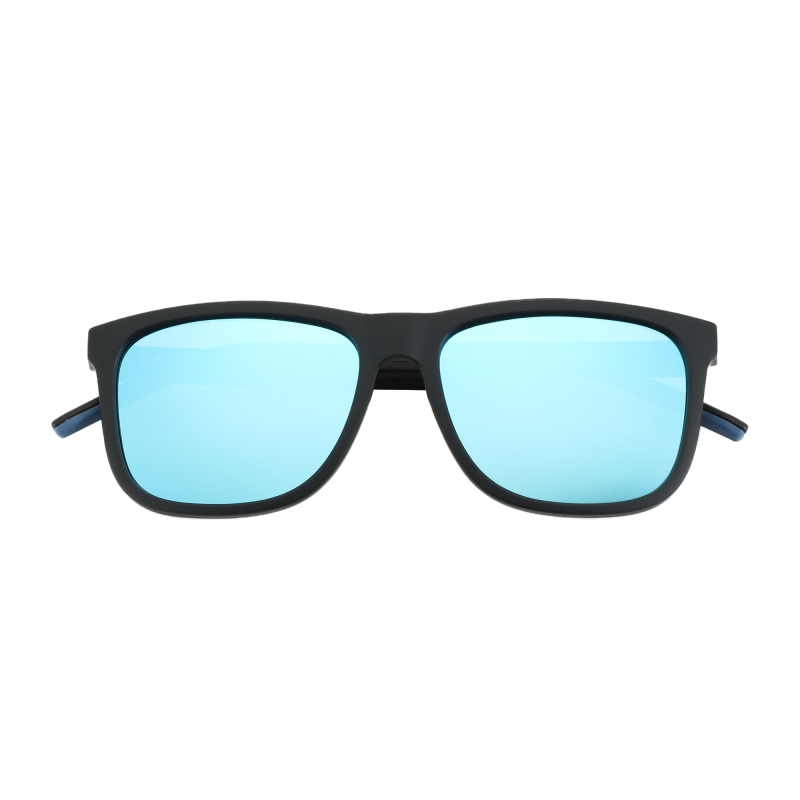 2024 Custom Logo TR90 Polarized Lens Sport Men Square Shades Sunglasses Polarized Sunglasses