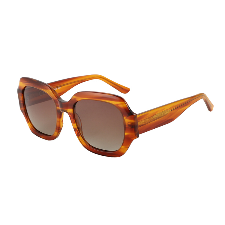 2024 Oversized UV400 sunglasses Retro Brand Design Luxury Sunglasses Fashion Women acetate for women