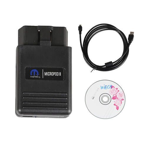 wiTech MicroPod II OBD2 Diagnostic Interface Chry-sler