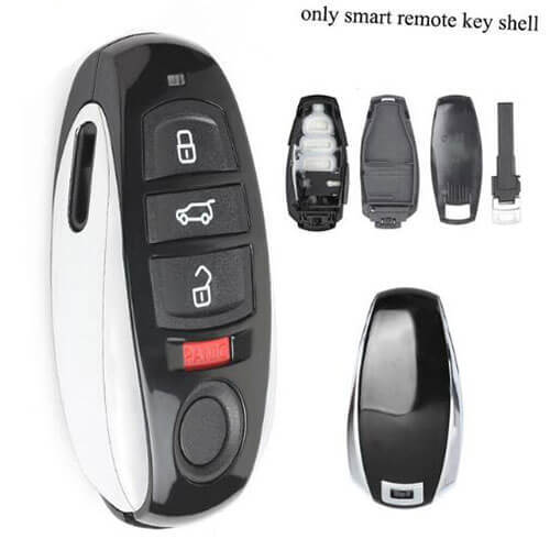 2011-2014 VW Touareg Car Key Shell Smart Remote Card Fob 4 Buttons