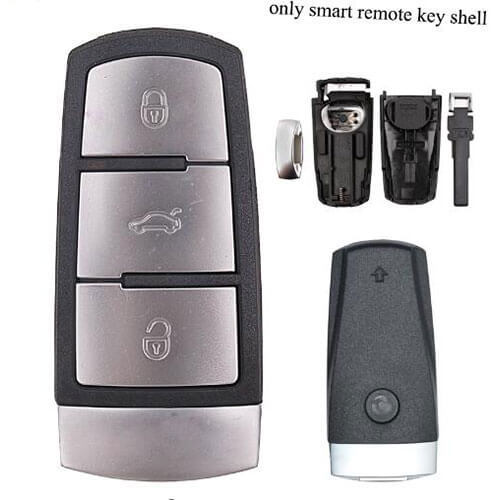 VW Smart Remote Shell for Magotan Passat CC Car Key Fob 3 Button