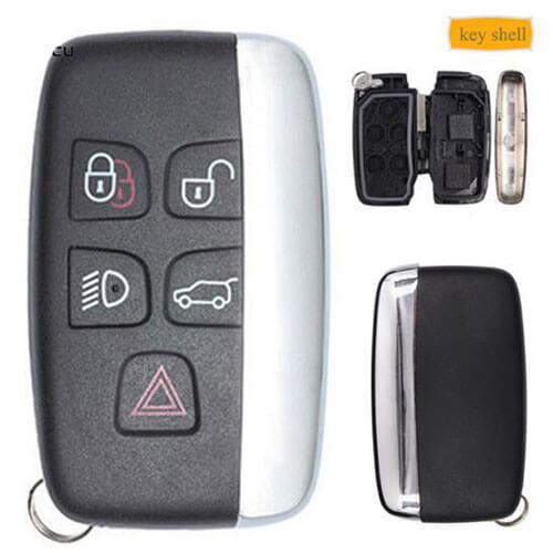JLR Smart Remote Key Shell 5 Buttons for J*aguar/ LandRover/ Range Rover 2010- 2013