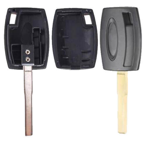 Ford Transponder Key Shell with HU101 Blade Uncut for Fiesta Mondeo Focus C-Max S-Max Galaxy