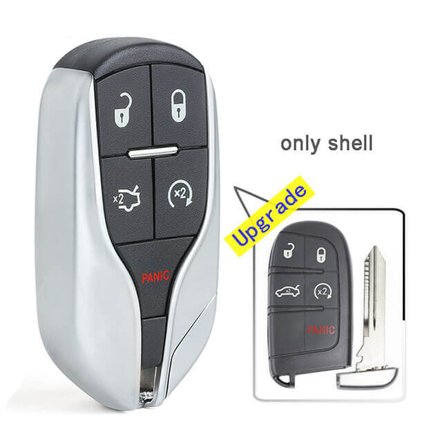 Upgraded Remote Shell for Replace Chry*sler Dodge Challenger Charger Smart Key Fob