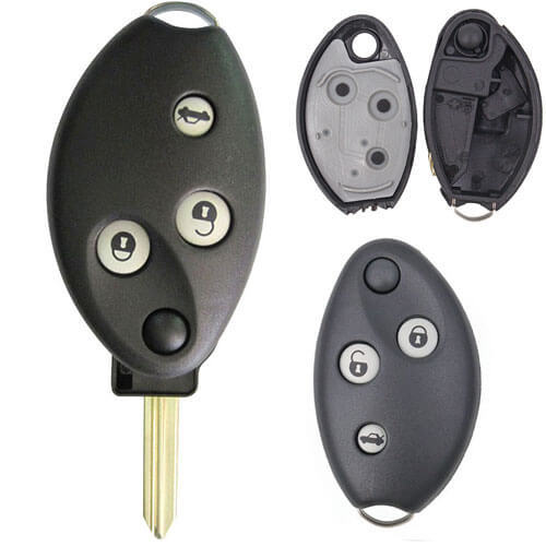 Citroe*n Sega Flip Remote Key Shell 3 Buttons with SX9 Blade Uncut