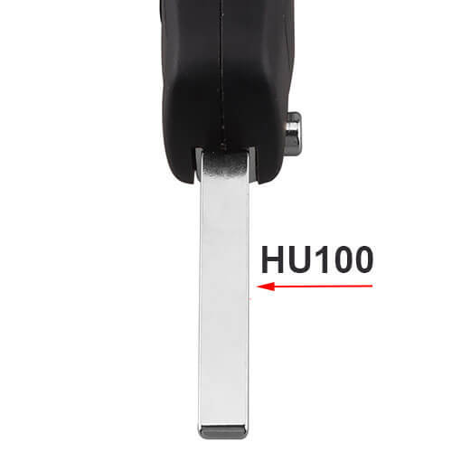 Chevrole*t Cruze Flip Remote Key Shell 2/ 3 Buttons with HU100 Folding Blade for Aveo Orlando 2008-2015
