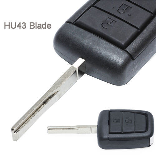 Chevrole*t Holden Combo Remote Key Shell 3/ 4 Buttons with HU43 Blade for Commodore Omega Berlina