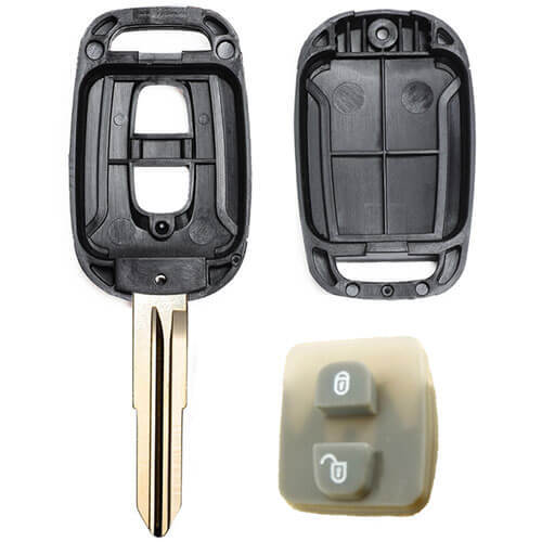 Chevrole*t Captiva Combo Remote Key Shell 2/ 3 Buttons with Blade Uncut