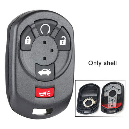 2005-2007 Cadilla*c STS Remote Control Key Shell 5 Buttons Fob