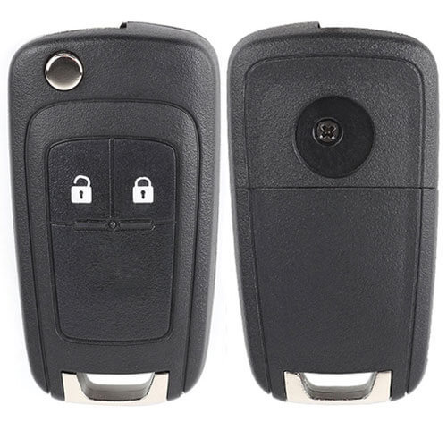 2009-2015 Opel Vauxhall Flip Key Remote Fob 315/ 433 MHz 2 Buttons with HU100 Blade for Insign Astra J Cascade