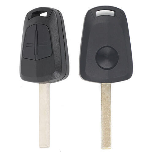 Opel Vauxhall Car Key Remote 433MHz 2 Buttons Fob with HU100 Blade for Astra H Zafira B Corsa D
