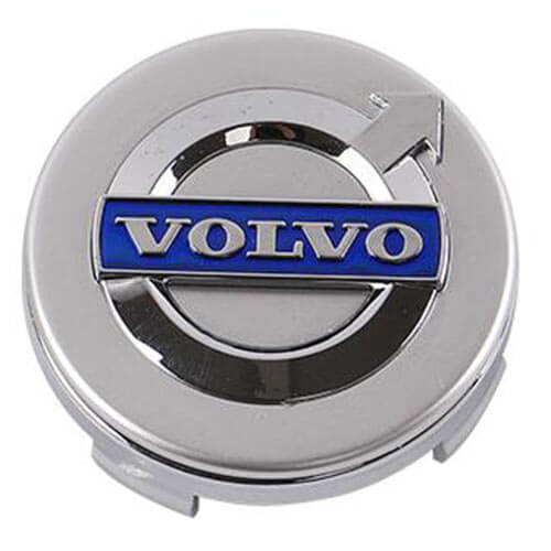 64MM VOLVO LED Floating Car Wheel Hub Caps Plug and Play Waterproof Wheel Center Hubcap Badge