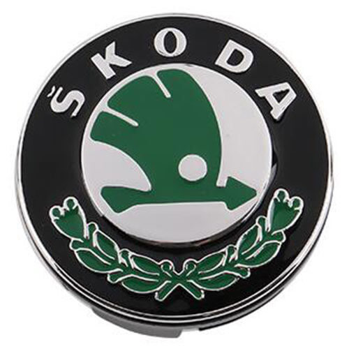 56MM Skoda Led Car Logo Floating Wheel Center Cap Cover Waterproof Hub Lamp for RAPID FABIA YETI OCTIVA Superb