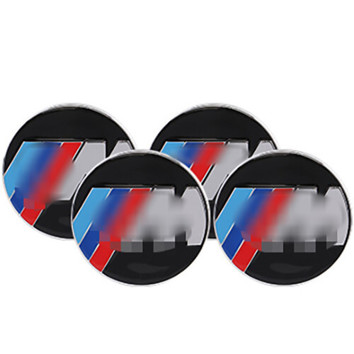 56MM 68MM BM-W Led Floating Wheel Center Caps Waterproof Blue Lights with B*M*W / M Logo