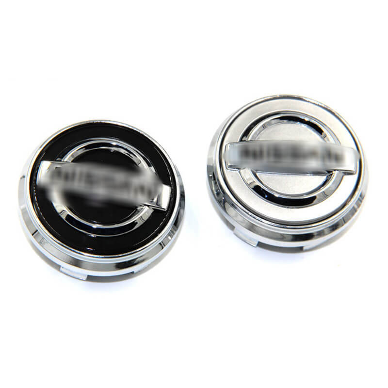 54MM Nissa*n LED Floating Car Wheel Hub Caps Plug and Play Waterproof Wheel Center Hubcap Badge