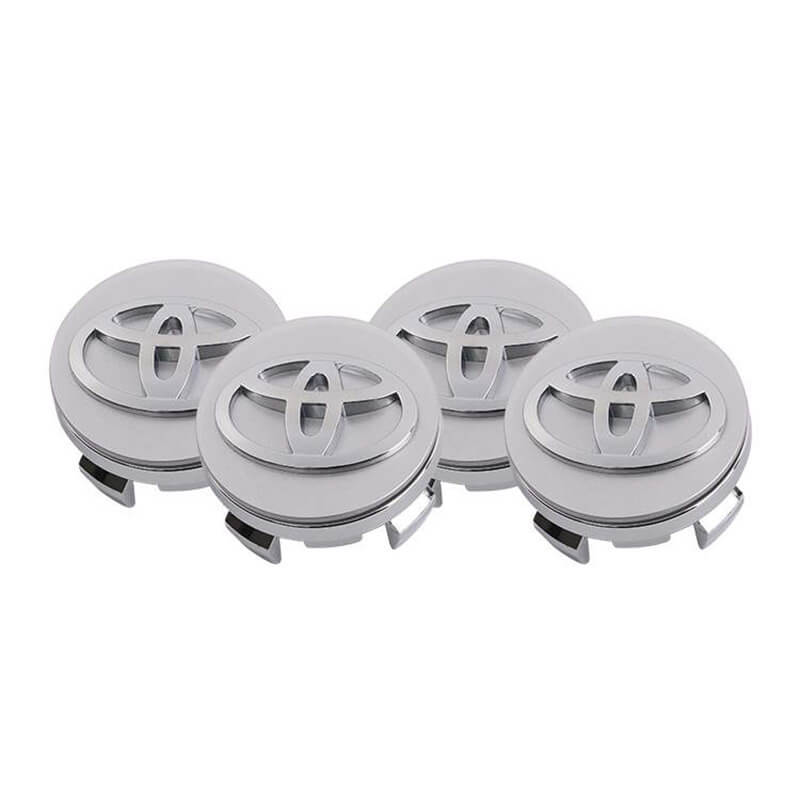 62MM Toyot*a LED Floating Car Wheel Hub Caps Plug and Play Waterproof Wheel Center Hubcap Badge