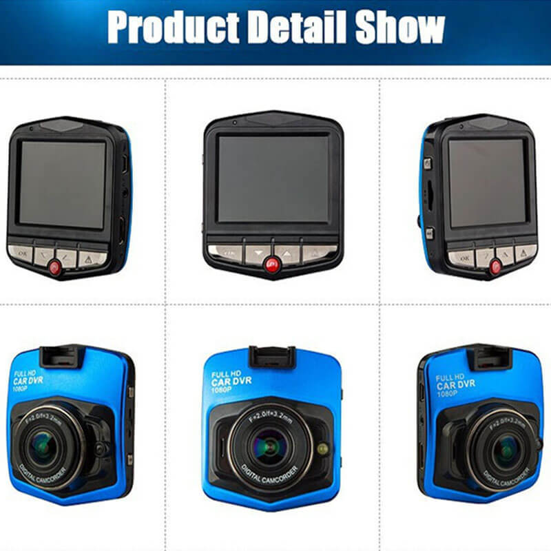 GT300 Car Dash Cam Full HD 1080P Mini DVR Video Recorder G-sensor Night Vision Camera