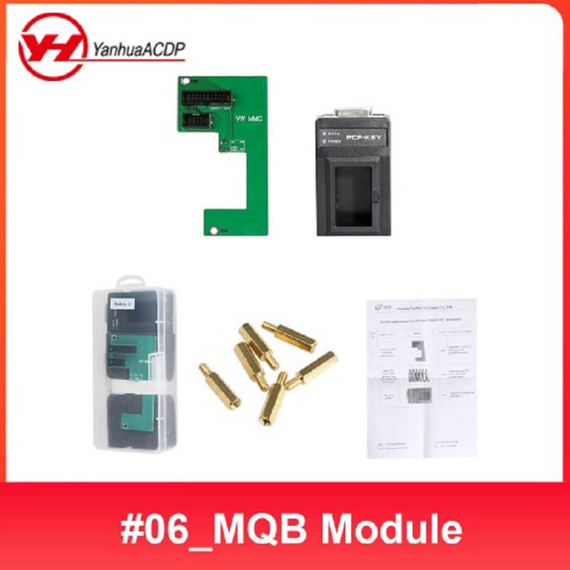 Yanhua Mini ACDP Module 6 with PCF-key Adapter for VW MQB/MMC IMMO Mileage Adjustment