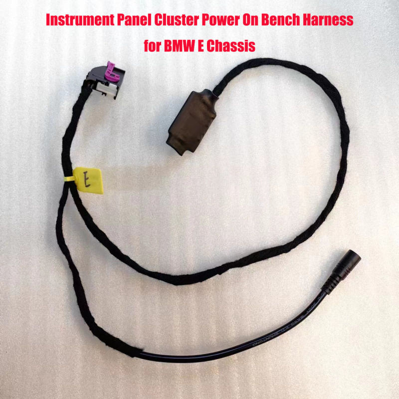 Car Instrument Panel Cluster Power On Startup Test Bench Harness for BMW E-Chassis
