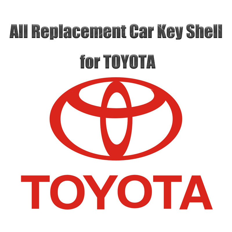 (Collection) Replacement Car Key Shell for TOYOTA