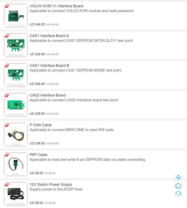 YH ACDP Accessories