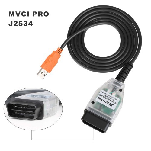 Xhorse MVCI PRO J2534 Vehicle Diagnostic Programming Cable for ODIS/ Ford Mazda IDS/ HDS/ TIS/ SUBARU