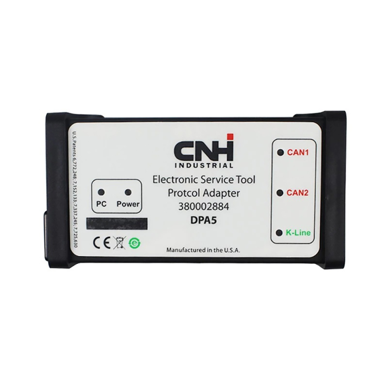 CNH V9.5/8.6 DPA5 Heavy Duty Truck Scanner Code Reader Full System Diagnostic Tool for Trailer Bus Wheel Loader Excavator