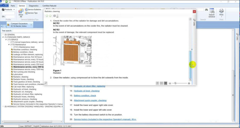 Software Installation Volvo PROSIS Offline R3 EPC Spare Parts Catalog+Service Repair Manual