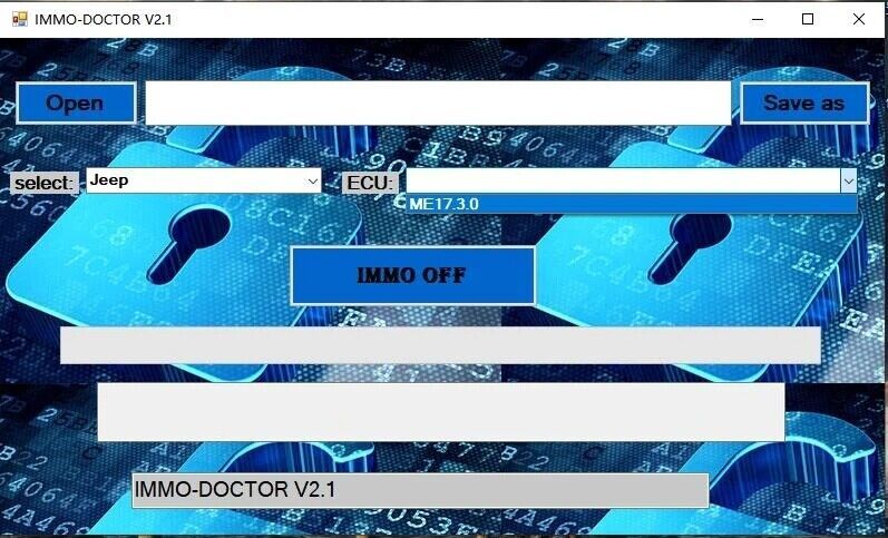 2023 IMMO DOCTOR V2.1 Car IMMO OFF Disable Software with Keygen & Instruction