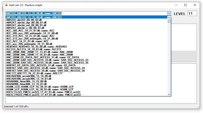 DLL-based Benz Seed Key Calculator v3.0 with 1300+ Library DLL Files for DTS Monaco or Vediamo