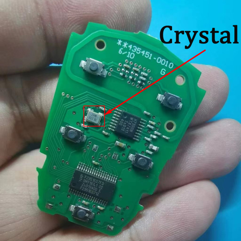 Crystal 18.370 SOP4 for CADILLAC Nissan Smart Key Remote Fob PCB Repair (5x3mm)