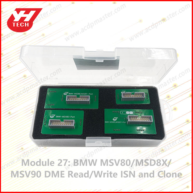 ACDP ACDP2 Module #27 for BMW MSV80/MSD8X/ MSV90 DME Read/Write lSN and Clone
