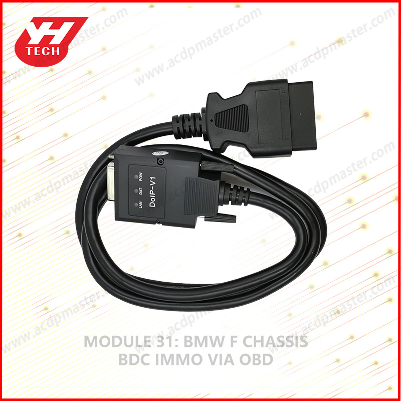 ACDP ACDP2 Module #31 for BMW F Chassis BDC IMMO via OBD DoIP Adapter