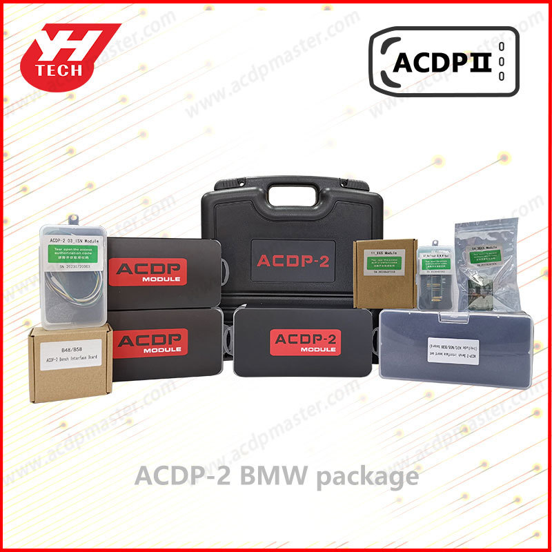 ACDP-2 BMW Package Bundling Module Kit for Key Programming/Mileage Correction/TCM/ECU Clone/EGS ISN Refesh