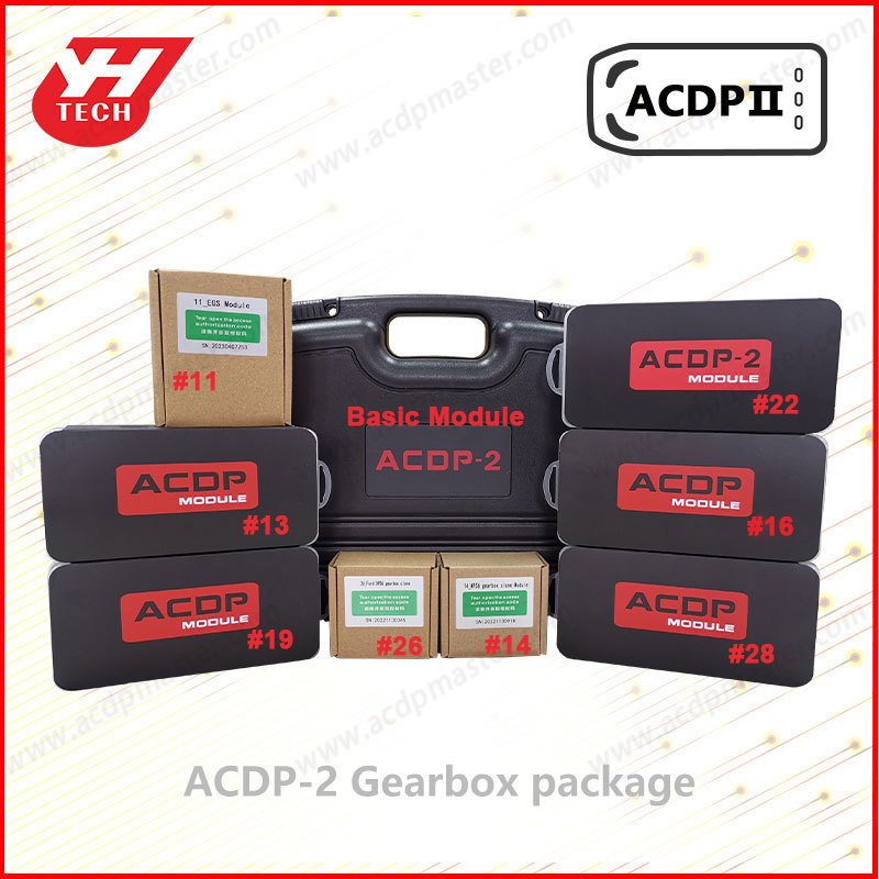 ACDP-2 Gearbox Package for EGS ISN Transmission TCU Clone & Refresh
