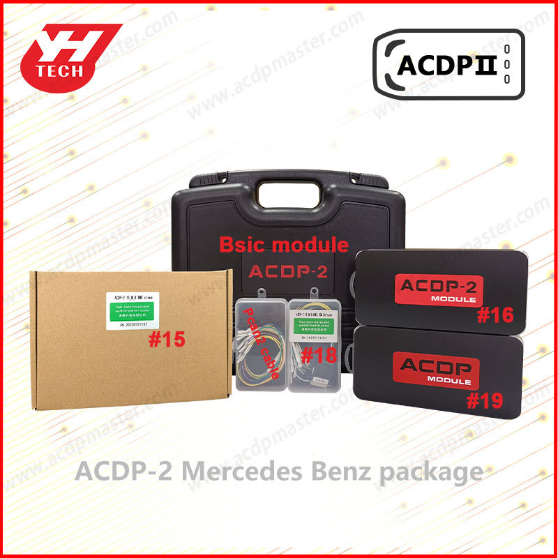ACDP-2 Mercedes Benz Package for DME ECU &amp; Gearbox Clone/Refresh