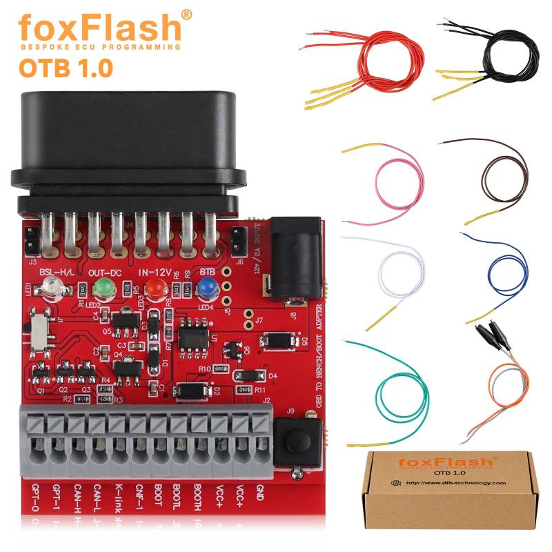 FoxFlash ECU Programmer Master Version ECU TCU Clone Chip Tuning Tool Support Auto Checksum