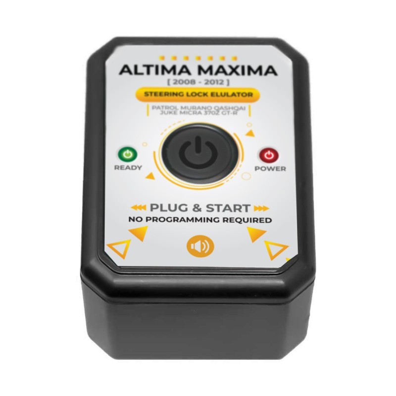 Nissan Altima Maxima Patrol Micra Juke 370Z GTR Steering Lock Emulator ESL ELV Simulator - Plug and play - No Need Programming