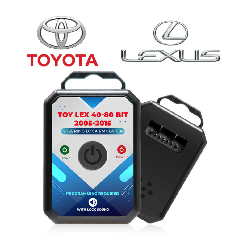 for Toyota Lexus 40-80 BIT 2005-2019 Steering Lock Emulator ESCL ELV Simulator - Need Programming