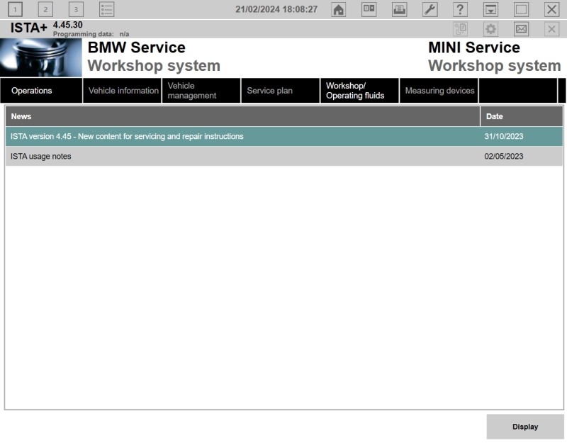 BMW ISTA V4.44.20/4.45.30  Diagnostic Software Activation License Key Register Service