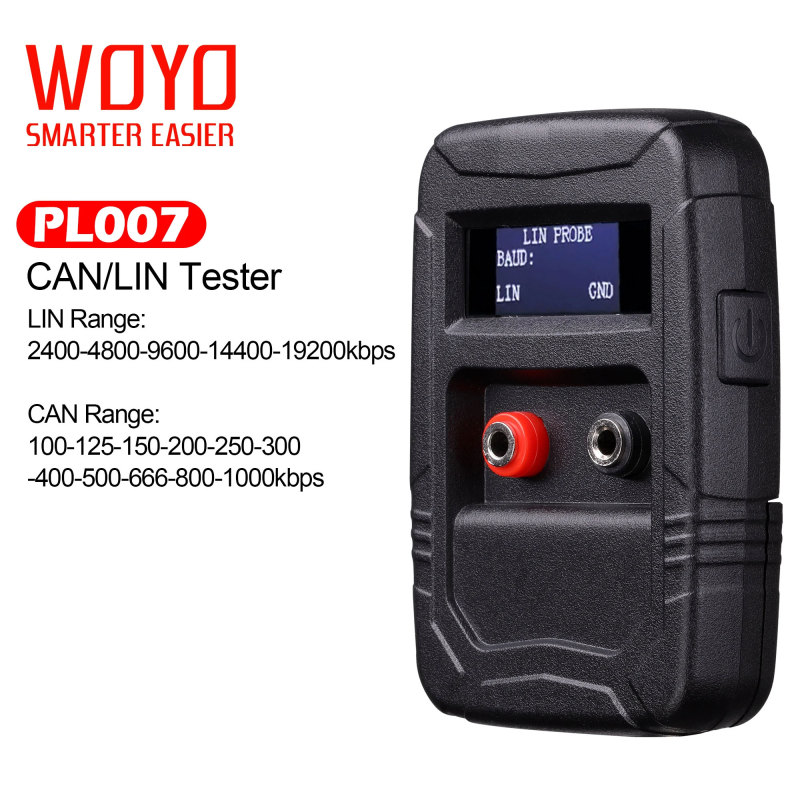 WOYO PL007 CAN / LIN Tester for CAN and LIN Communication Status Detection