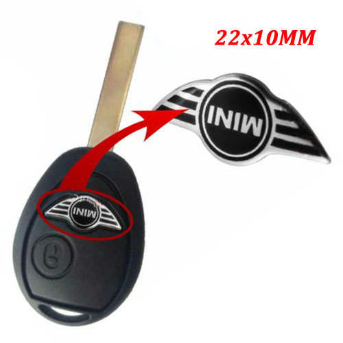Metal Emblem Logo Sticker for BMW MINI Remote Key & Smart Keys Badge